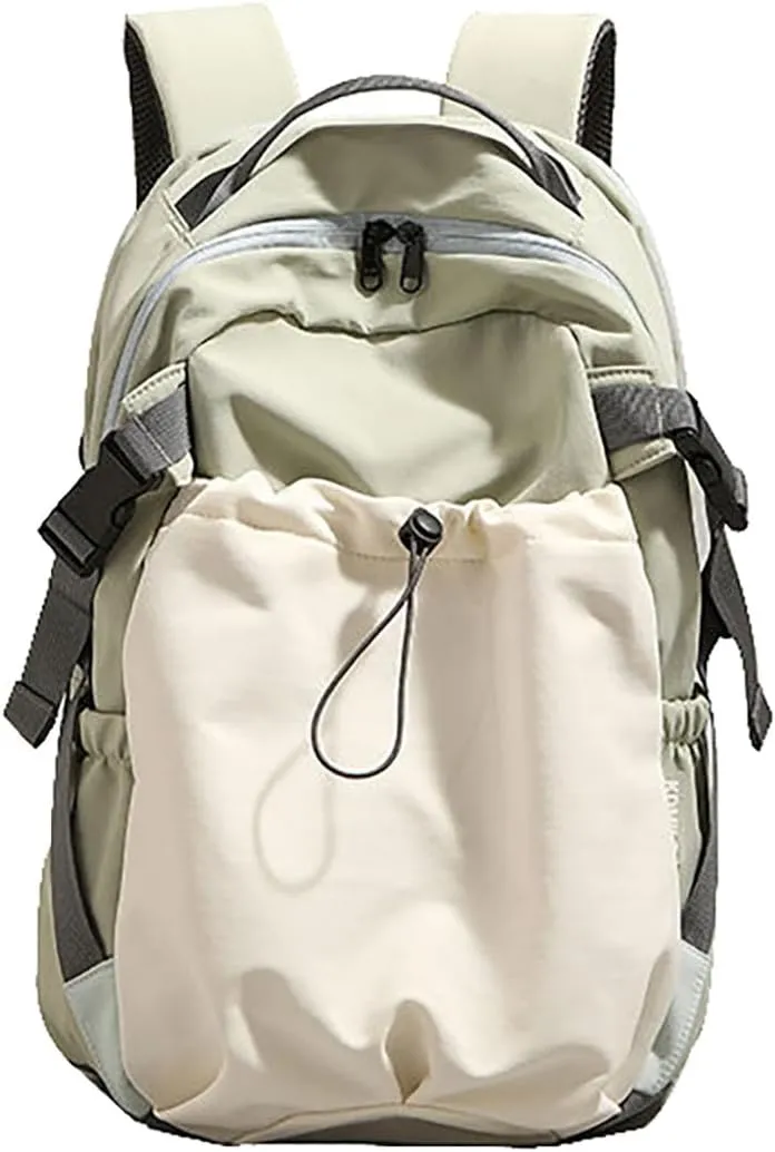 13L Shoulder Bag Backpack For Woman Multipurpose Lightweight Commuter Travel Work College Daypack Bags Laptop (Green)