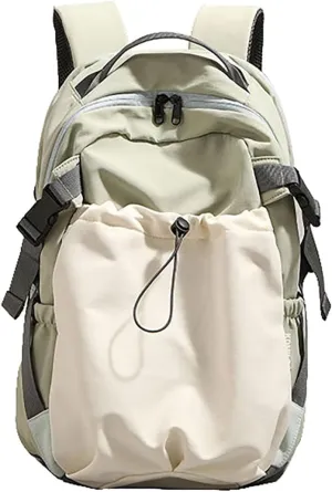 13L Shoulder Bag Backpack For Woman Multipurpose Lightweight Commuter Travel Work College Daypack Bags Laptop (Green)