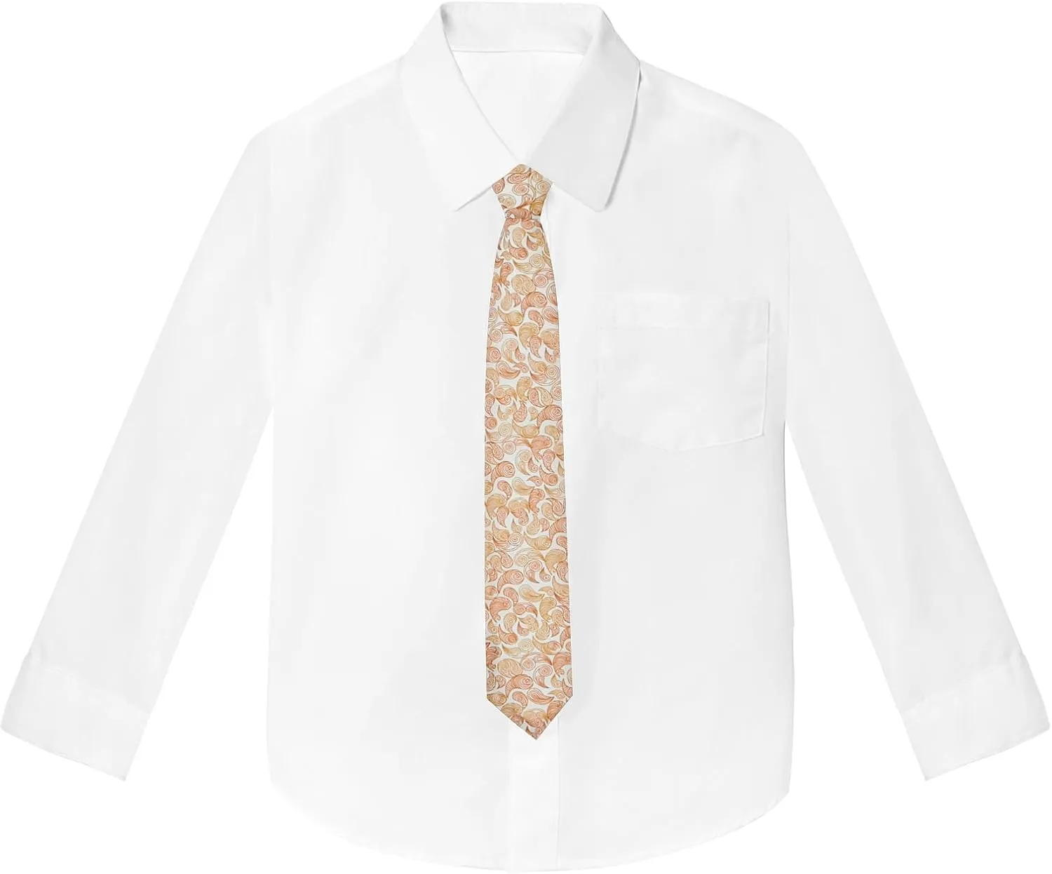 Boys' 6-Piece Formal Slim Fit Suit Set, Vest, Pants, Dress Shirt, Tie, Pocket Square, and Bow Tie