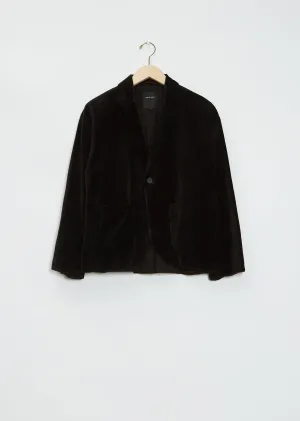 Cotton Velvet Blazer