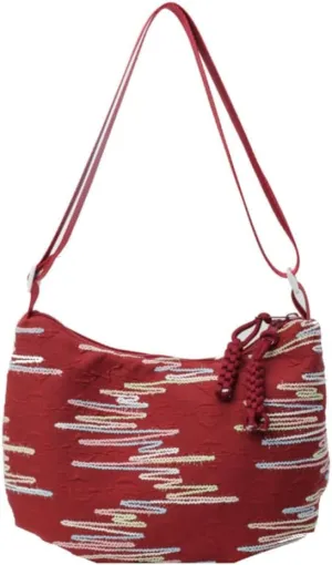 Crescent Crossbody Bags for Women Nylon Dumpling Bag Hobo Bag Slouchy Shoulder Bag Moon Bag Nylon Crescent Bag