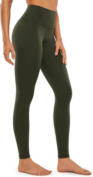 CRZ YOGA Butterluxe Extra Long Leggings for Tall Women 31 Inches - High Waisted Athletic Workout Soft Yoga Pants