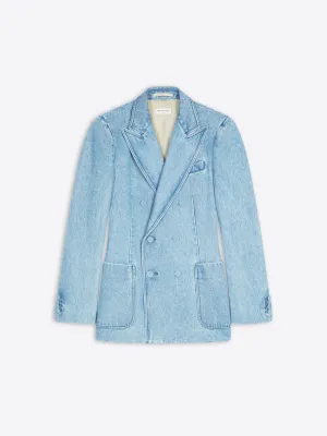 Denim blazer