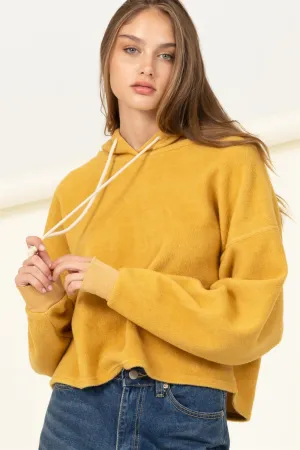 DZ22A469-OVERSIZED BALLOON SLEEVE HOODIE