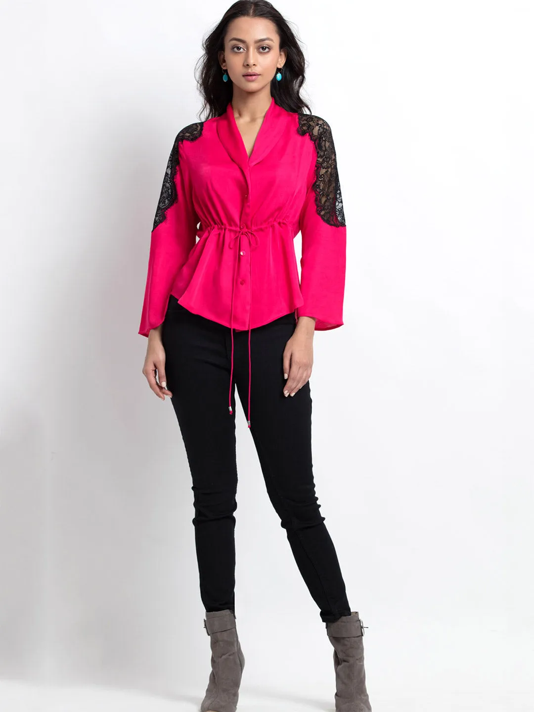 Emily Shirt Fuchsia