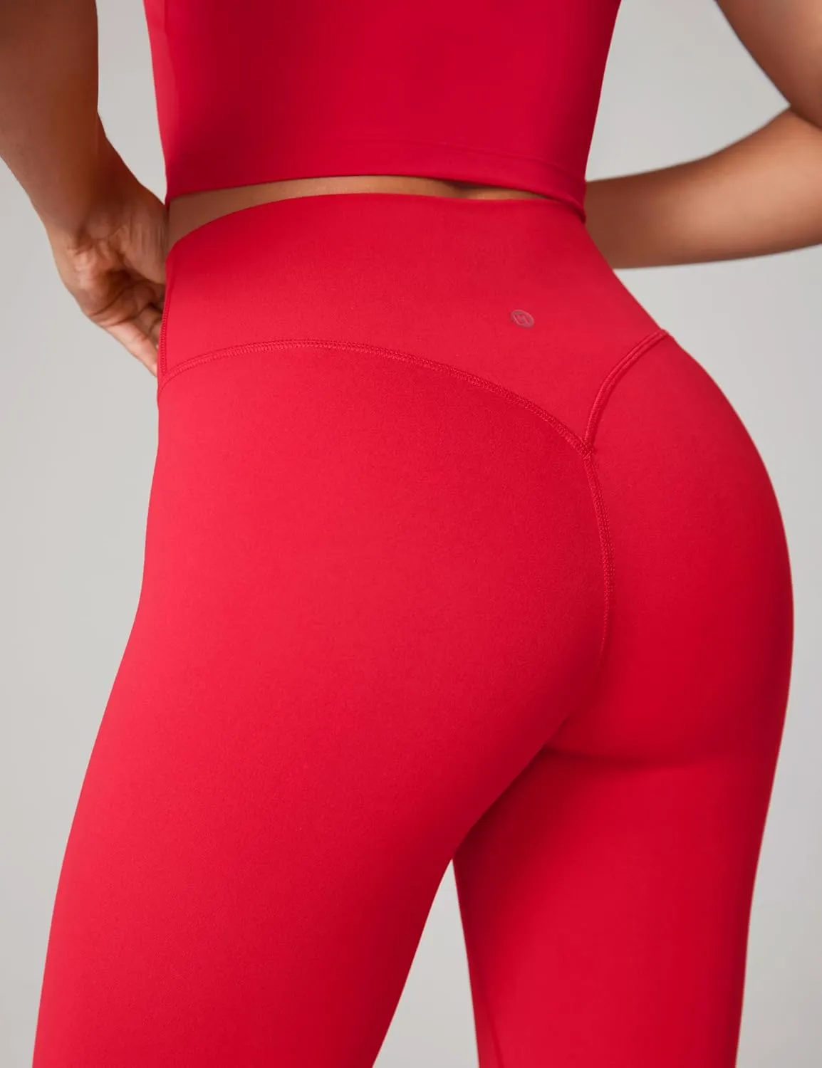 Hugcurve No Front Seam High Waisted Flare Leggings for Women Bootcut Yoga Pants Buttery Soft Lounge Workout - 31''