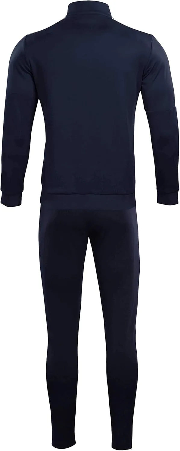 KELME Men's Athletic Tracksuit Long Sleeve Full Zip  Running Sweatsuit Set Unisex 2 Piece Tracksuits Jacket/Jogging pants