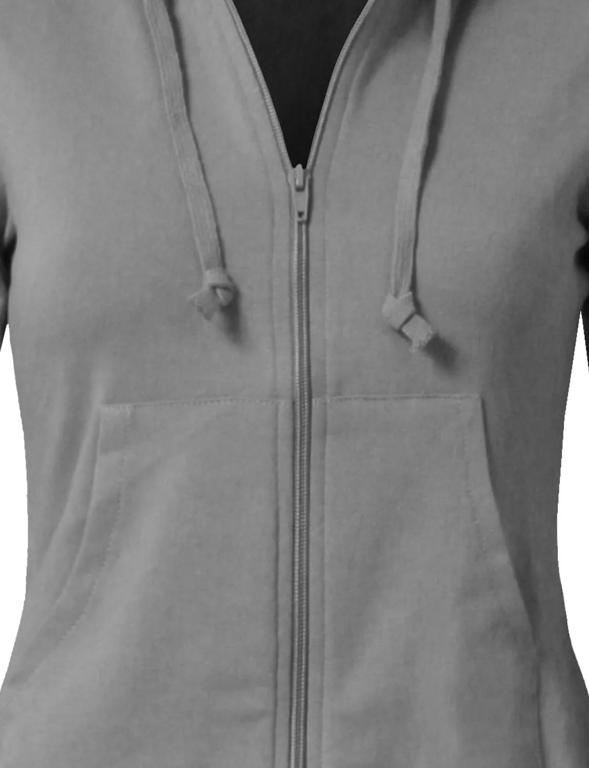 NE PEOPLE Womens Casual Basic Terry Zip Up Hoodie Sweatsuit Tracksuit Set S-3XL
