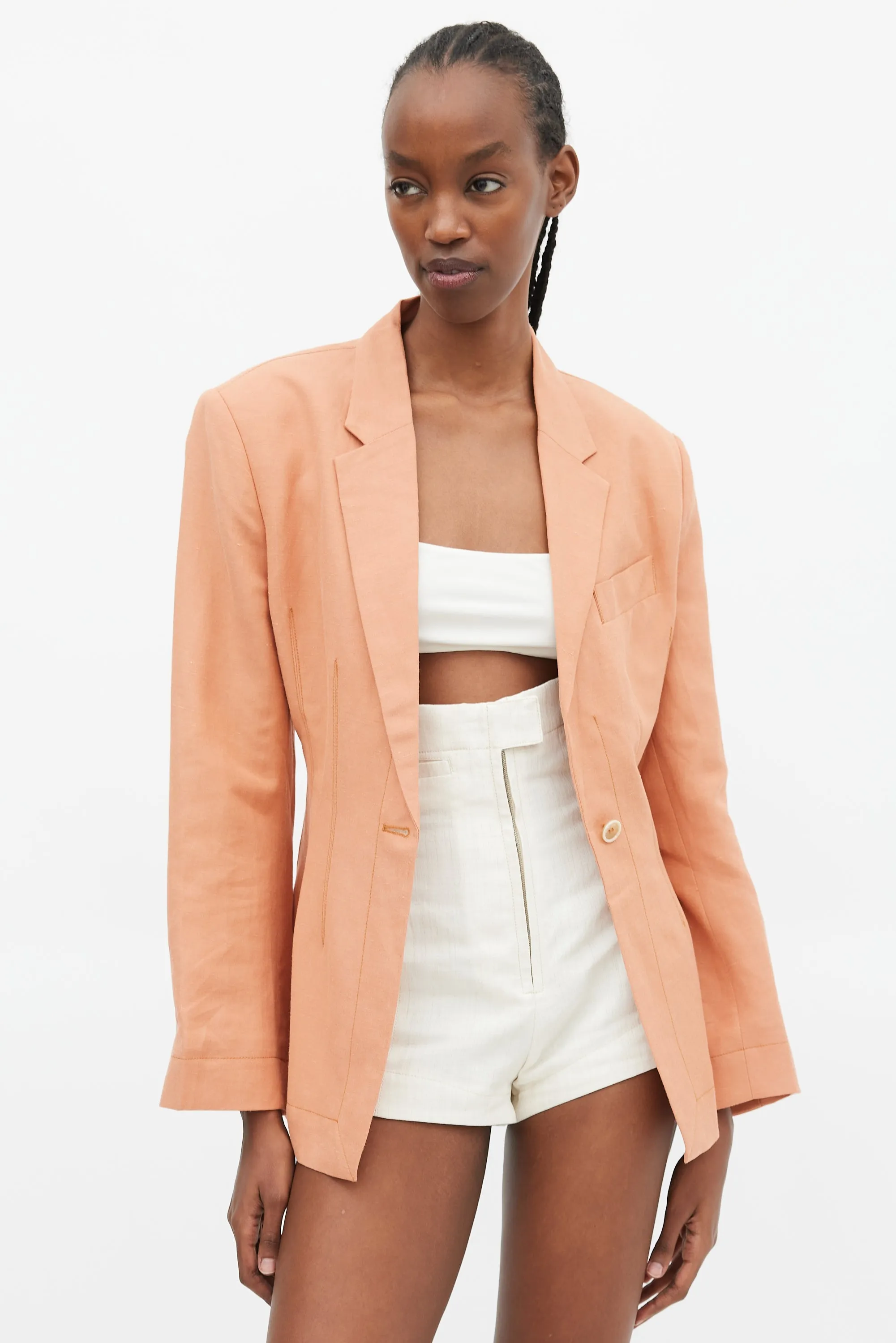Orange Hemp L'Amour Blazer