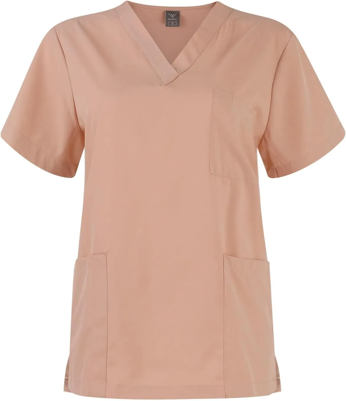 Scrub Sets for Woman 2025 Essential Jogger Scrub Set Nursing Uniform Stretch V-Neck Top & Drawstring Cargo Pants