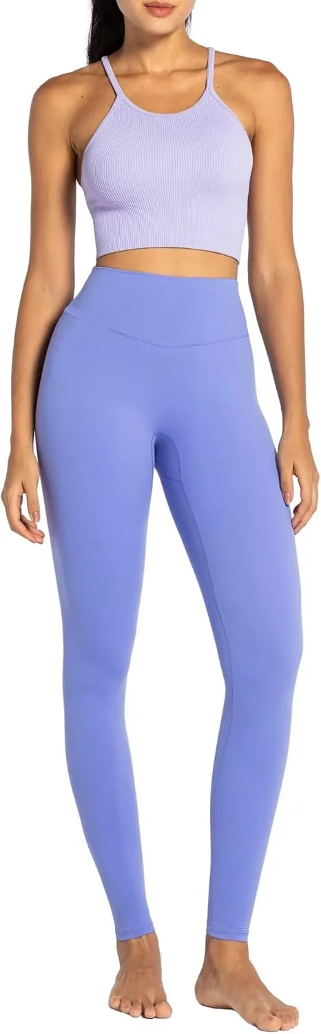 Sunzel Nunaked Workout Leggings for Women, Tummy Control Compression Workout Gym Yoga Pants, No Front Seam & High Waist
