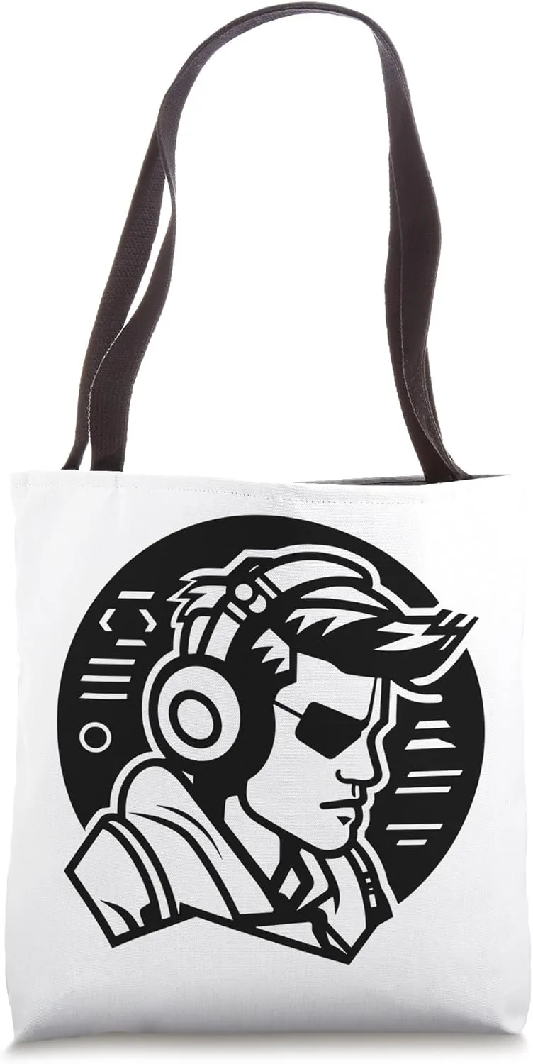 Video Game Enthusiast Gaming Controller Tote Bag